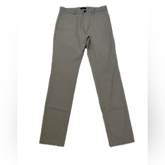 Theory Zaine Neoteric Slim Fit Pant Trousers Tan Khaki Size 29 32 inseam - Picture 7 of 15